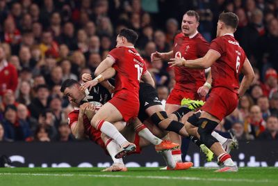Wales v New Zealand live: All Blacks surge to victory despite spirited performance from hosts