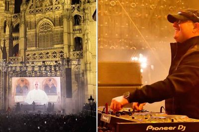 Pope Leo surprises ravers by blessing crowd during DJ set