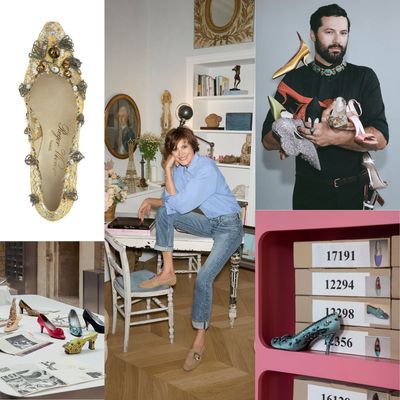 A Rare Glimpse Inside the Roger Vivier Archives with Gherardo Felloni and Inès de la Fressange