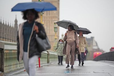 Parts of UK to see heavy rain as cold snap comes to an end