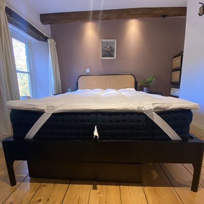 I slept on DUSK's luxury duck feather and down mattress topper for a fortnight – here's what I thought