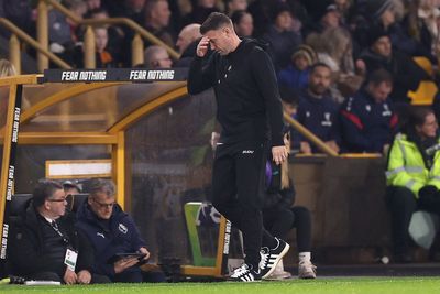 Rob Edwards begins life as Wolves manager with loss to Crystal Palace