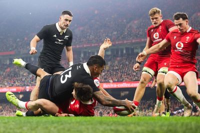 Spirited Wales go down fighting but wait for win over All Blacks goes on