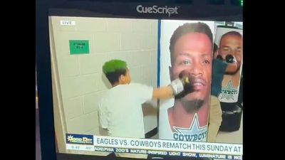 Philadelphia Area School Prepares for Dallas Week by Turning Cowboys Into Literal Punching Bags