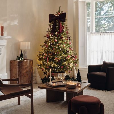 M&S just got rid of 'the back of the tree' with its first 6ft rotating Christmas tree – it’s perfect for showing all your pretty decs
