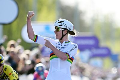 Remco Evenepoel and Lotte Kopecky win record-breaking 'Kristallen Fiets' trophies at Belgian cycling awards