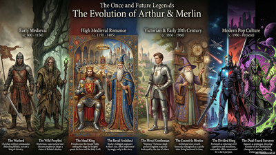 Nano Banana Pro cast a design spell in NotebookLM to explore the legend of Camelot