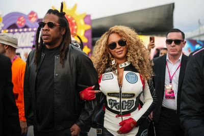 Beyoncé and Jay-Z join Lewis Hamilton at Las Vegas Grand Prix