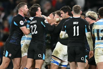 England vs Argentina LIVE: Result and latest updates as tempers boil over after Twickenham thriller