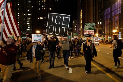 Trump claims people in Chicago are chanting his name and demanding he send in troops to crush ‘crime and rioting’