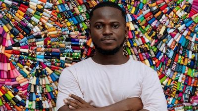 A stitch in time: the Ghanaian artist sewing trash into treasure