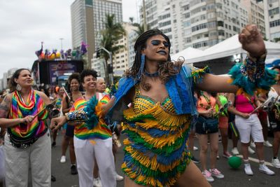 Brazilian revelers at Rio’s Pride march rejoice after Bolsonaro’s preemptive jailing