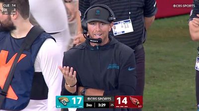 Jags' Liam Coen Looked Totally Gobsmacked After Trevor Lawrence's Ugly Interception