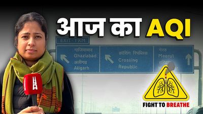 Nov 24, 2025: Ghaziabad chokes as AQI hits 600 on Delhi-Meerut expressway