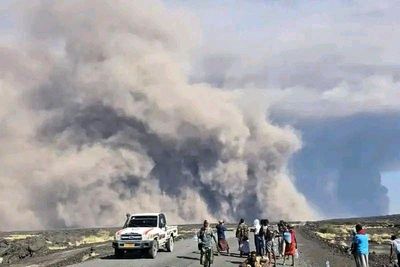 Volcano erupts in northern Ethiopia, sending ash plumes toward Yemen and Oman
