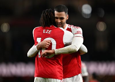 Arsenal: Mikel Merino hails 'really complete' Eberechi Eze after historic hat-trick in north London derby