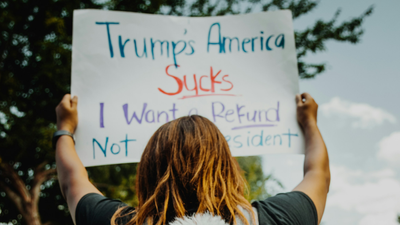 'Trump Has Got To Go!': Thousands of Anti-Trump Protesters Voice Fears That US Government is Becoming Authoritarian