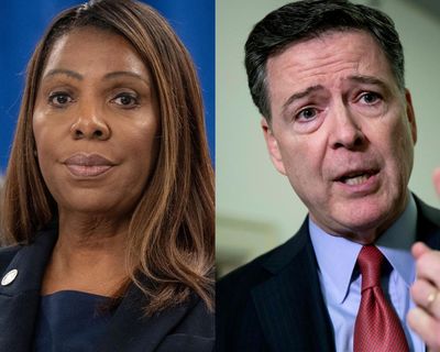 US judge throws out criminal cases against James Comey and Letitia James