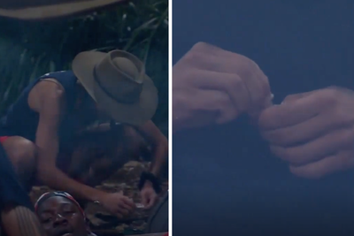 I’m a Celeb 2025: Alex Scott sneaks in contraband as camp could face punishment