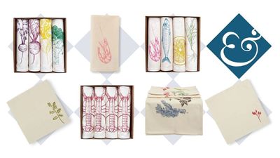 I Am Completely Obsessed With The Heals X Lottie Day Collection, And These Illustrated Napkins Are The Perfect Christmas Gift For Everyone On My List