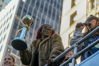 New York City honors Gotham FC's championship win with procession and key to the city