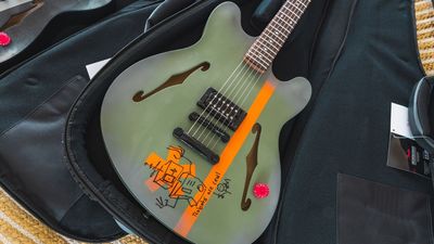 “They each have their own weird little soul”: Tom DeLonge has unveiled 10 new Fender Starcasters – and they’re made with actual meteorites from the Moon, Mars and more