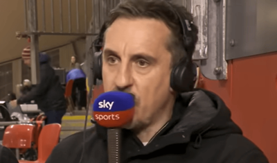 'A waste of time': Luke Shaw singled out by Gary Neville during Manchester United loss to Everton