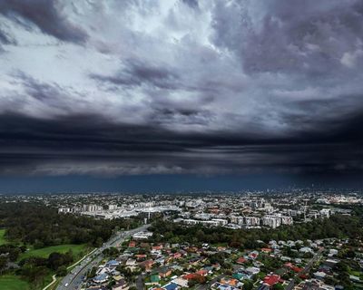 More than 87,000 still without power after Brisbane storms downed trees and stripped roofs