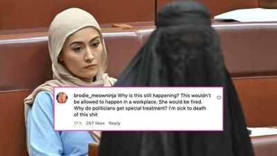 ‘Disgraceful’, ‘Racist’, ‘Pathetic’: Furious Backlash To Pauline Hanson’s Burqa Stunt