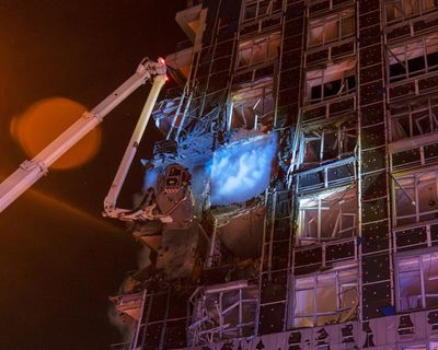 Ukraine war briefing: Russia launches strikes on Kyiv, setting buildings ablaze