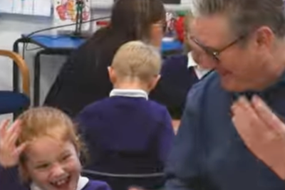 Starmer ‘told off’ by teacher after encouraging students to do 6-7 trend during school visit
