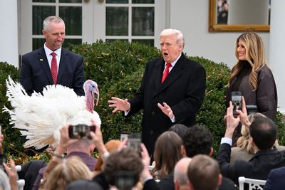 Trump pardons turkeys Gobble and Waddle in annual Thanksgiving tradition: live updates
