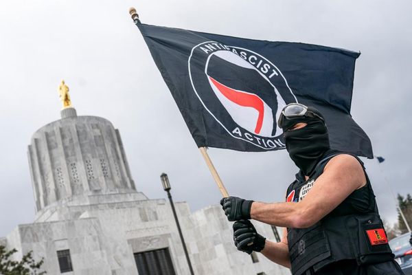 Anti-fascist groups named as US terror threats ‘barely exist’, experts say