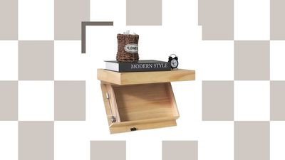 I Found This Floating Shelf With a Hidden Compartment That Is Such a Clever Way to Add Extra Storage to Your Home