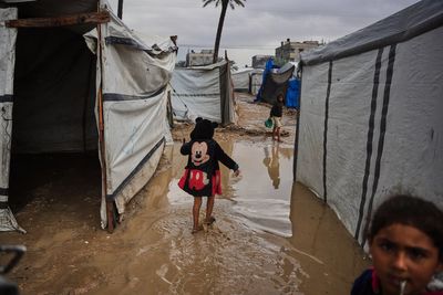 'Everything is soaked': Winter rains in Gaza bring new misery for Palestinians