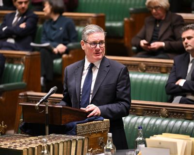 ‘Where’s Nige?’ Reform leader skips Starmer’s Ukraine statement, leaving Tice to face the pile-on