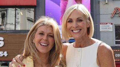 Kate Garraway and Jenni Falconer deliver a masterclass in styling blazers and wide-leg trousers as they accidentally step out in matching outfits