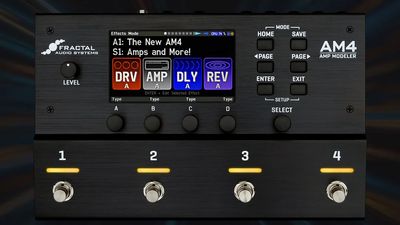 “Our most compact all-in-one unit ever”: Fractal goes up against IK Multimedia and Line 6 with the AM4 – its most affordable and user-friendly amp modeler to date