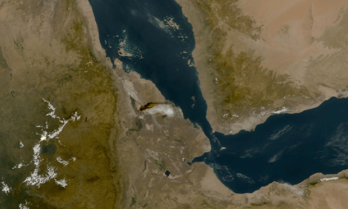 'Like a sudden bomb': See photos from space of Ethiopian volcano erupting for first time in 12,000 years