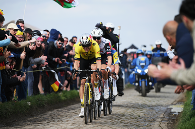 From TV quiz show to Paris-Roubaix equipment testing – Wout van Aert back to business with Visma's early cobbled Classics preparation