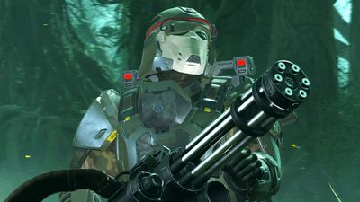 The new Helldivers 2 Python Commandos Warbond has a freakin' minigun in it, and also a chainsaw — it's got a release date, too, and I'm stoked