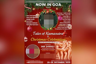 Police shut down Christmas-themed ‘tantric sex’ retreat after protests from Catholic Church