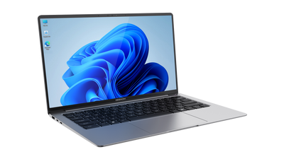 Geekom's new laptop offers a bright and wide screen, impressive hardware - and weighs less than a bag of sugar
