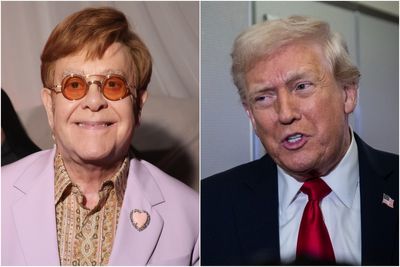 Elton John says Trump should end Aids if he wants to be ‘one of the greatest presidents in history’