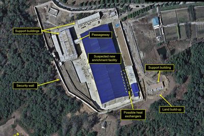 New satellite images show North Korea building secret uranium enrichment plant