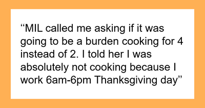 Woman Is About To Blow Up At MIL Over Thanksgiving Dinner, Husband Has A Brilliant Idea