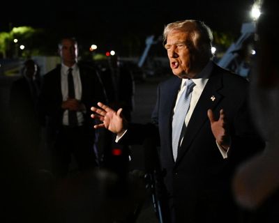 Trump once again steps up attacks on TV networks as he threatens to revoke licenses