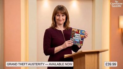 Rachel Reeves mocked in fake 'Grand Theft Austerity' AI video game