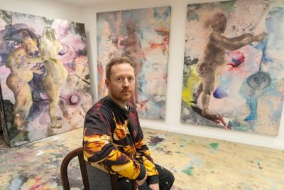 ‘I tried to capture her inner world – but couldn’t’: Tom de Freston on painting his wife pregnant and nude