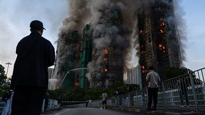 High-rise fire in Hong Kong’s Tai Po district kills at least 36, with 279 missing